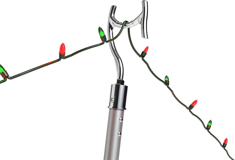 Avibo Hook Attachment for Extension Pole | Home, Roof, Pool, and Landscaping Hook for Extending Reach | Hang Lights | Clean Gutters | Reach High Places - Image 3